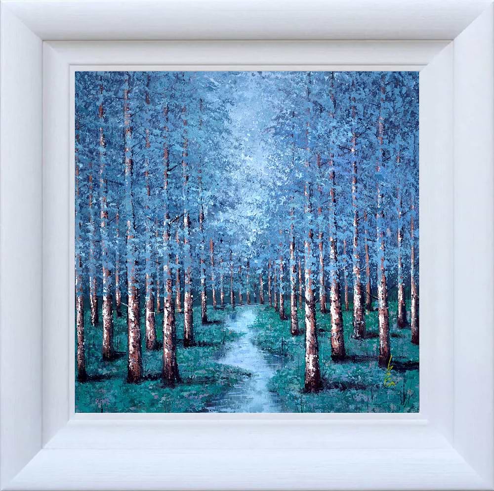 A Forest Stream III (Framed)