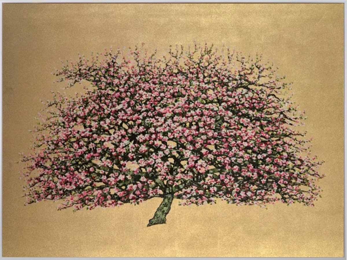 Pink Blossom Tree (Framed)