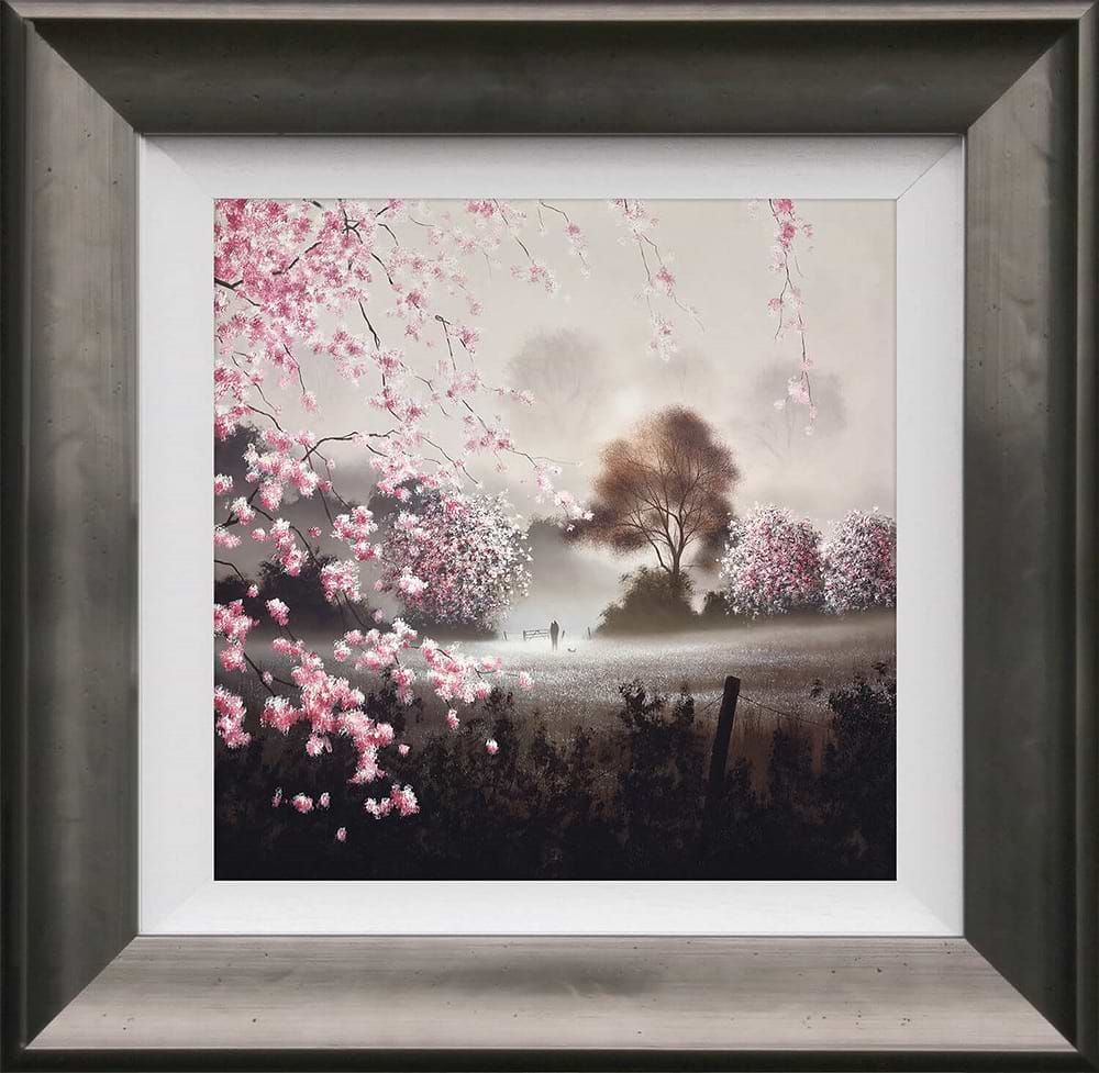 Through Blossom Fields I (Framed)