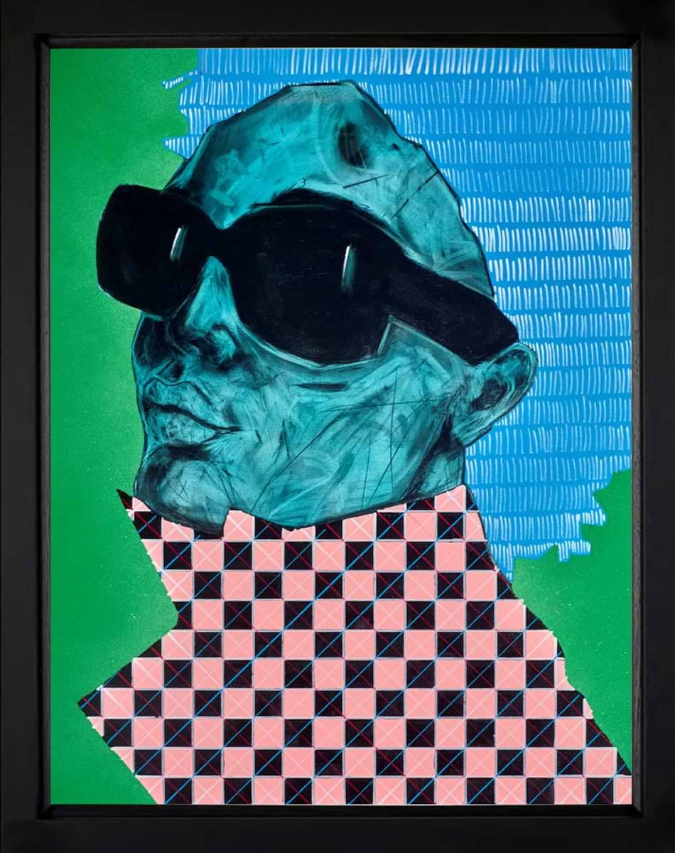 Old School Pattern Farming (Framed)
