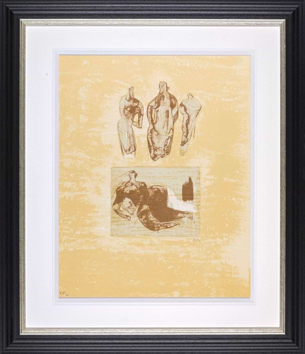 Four Standing Figures (Cramer 324) 19/40 (Framed)