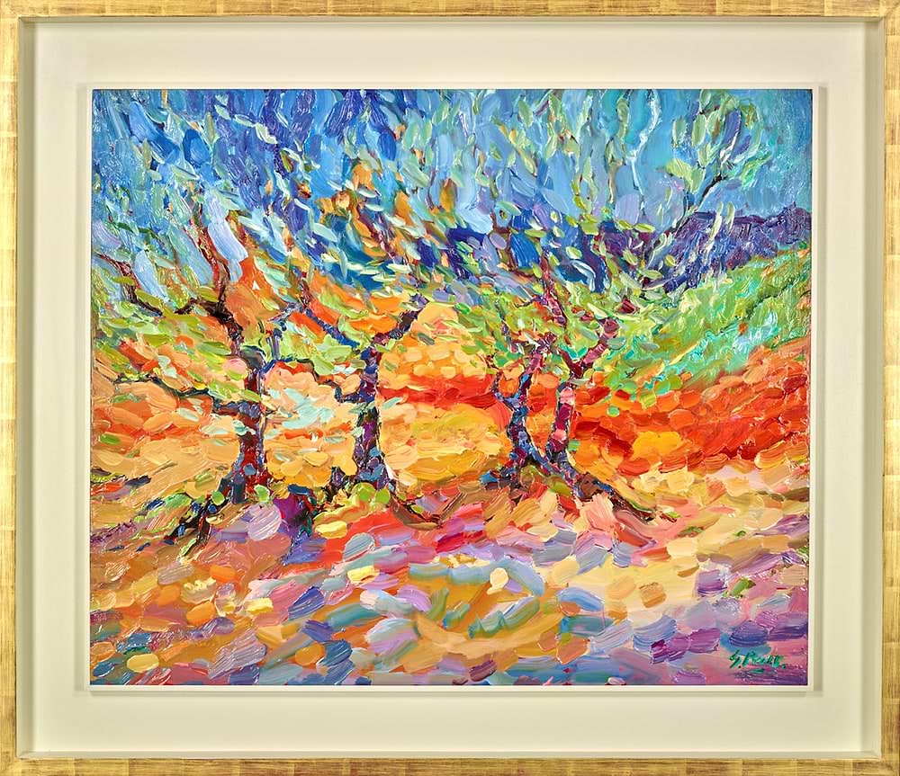 Provencal Olives Mr Carpentres (Framed)