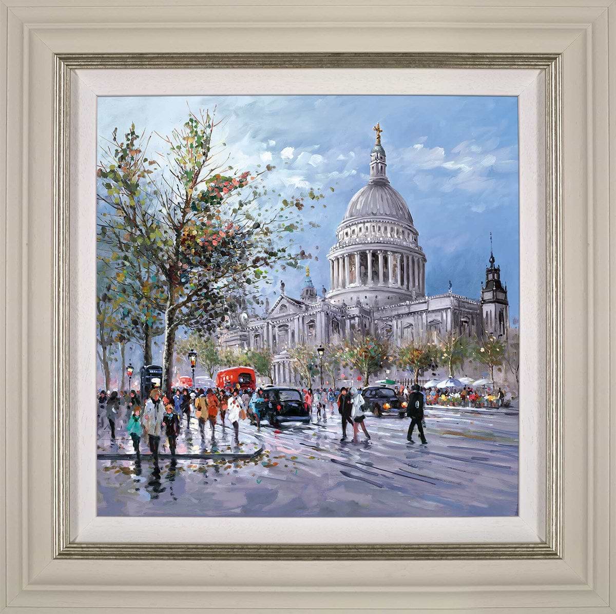 Heading to St Paul's (Framed)