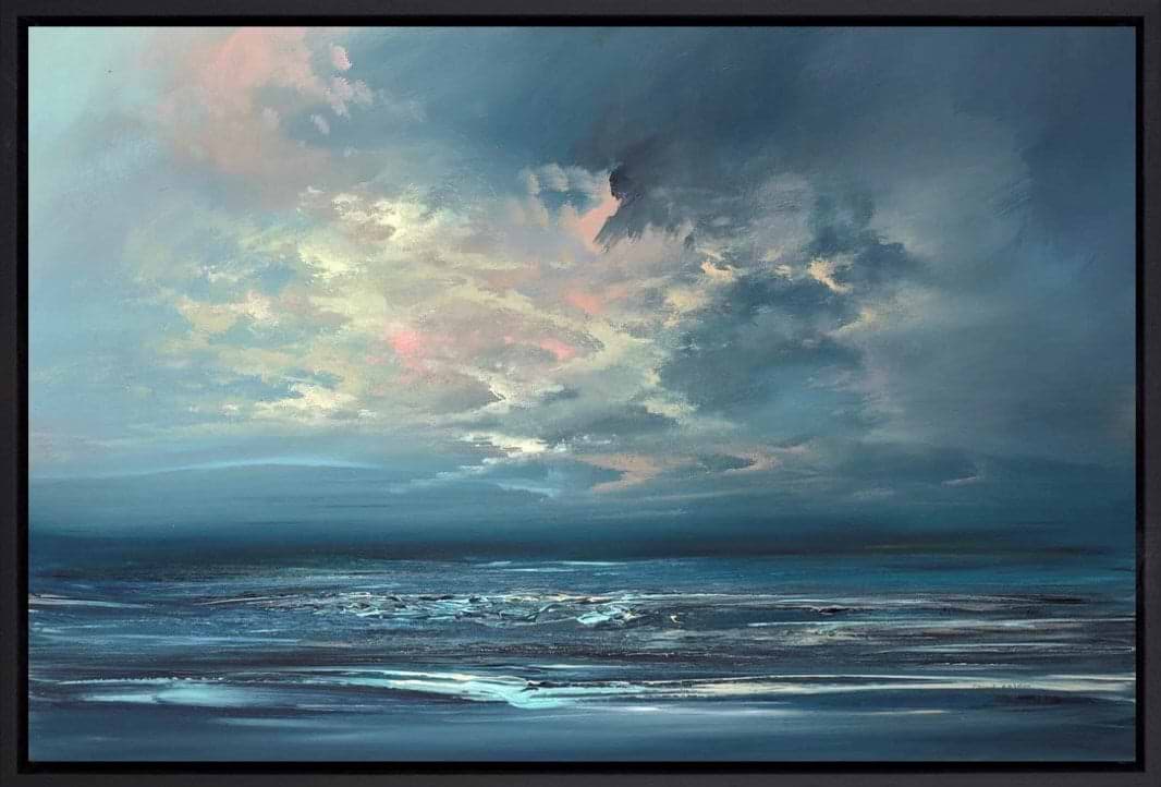 Calming Waves IV (Framed)