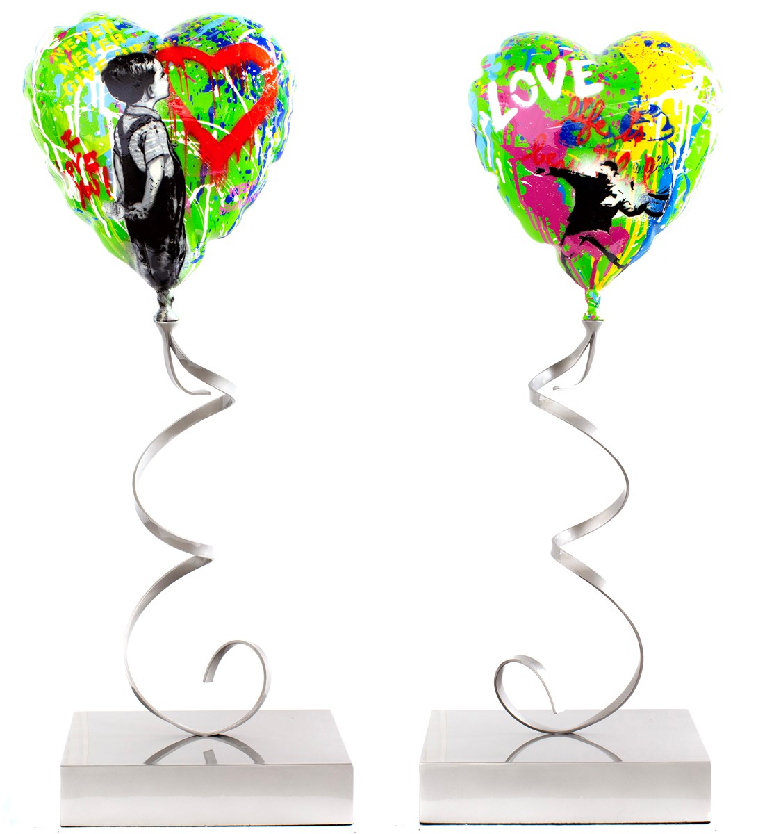 Flying Balloon Heart