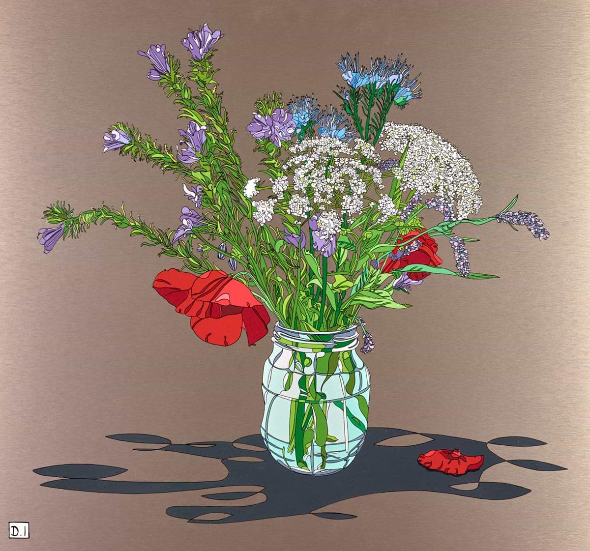 Wild Flowers With Jar
