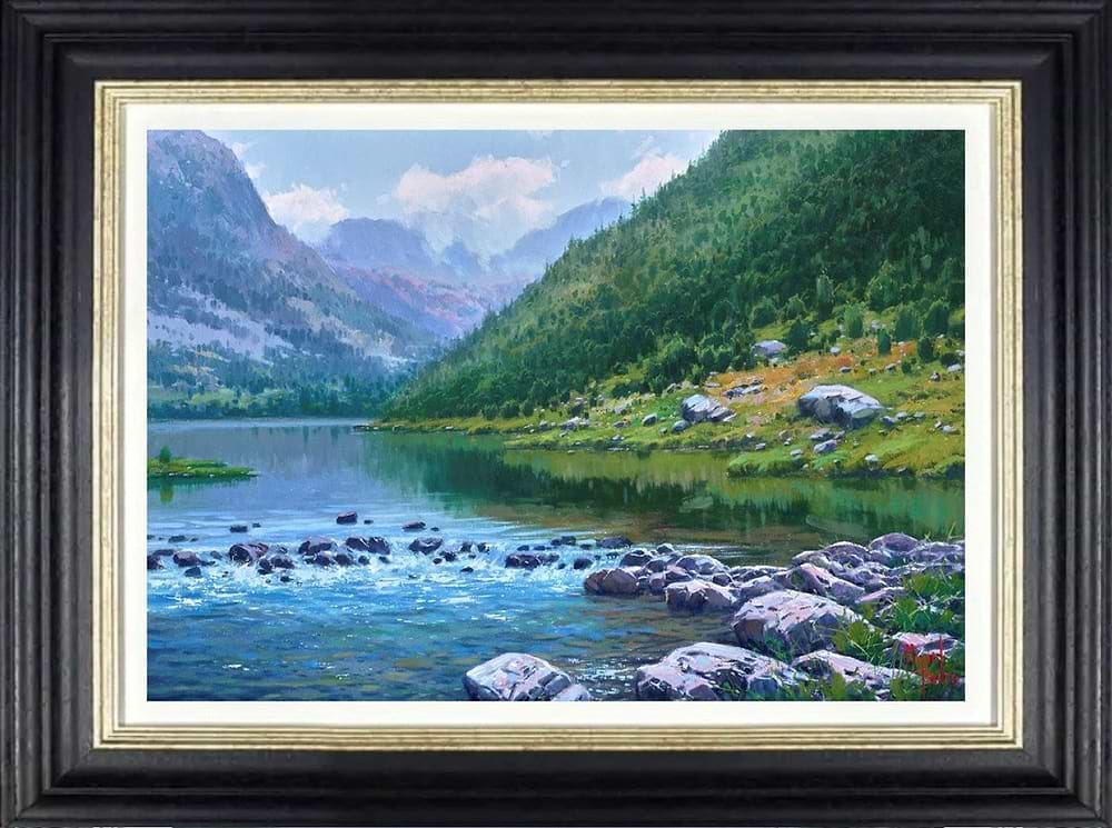 Estany de La Llebreta (Framed)