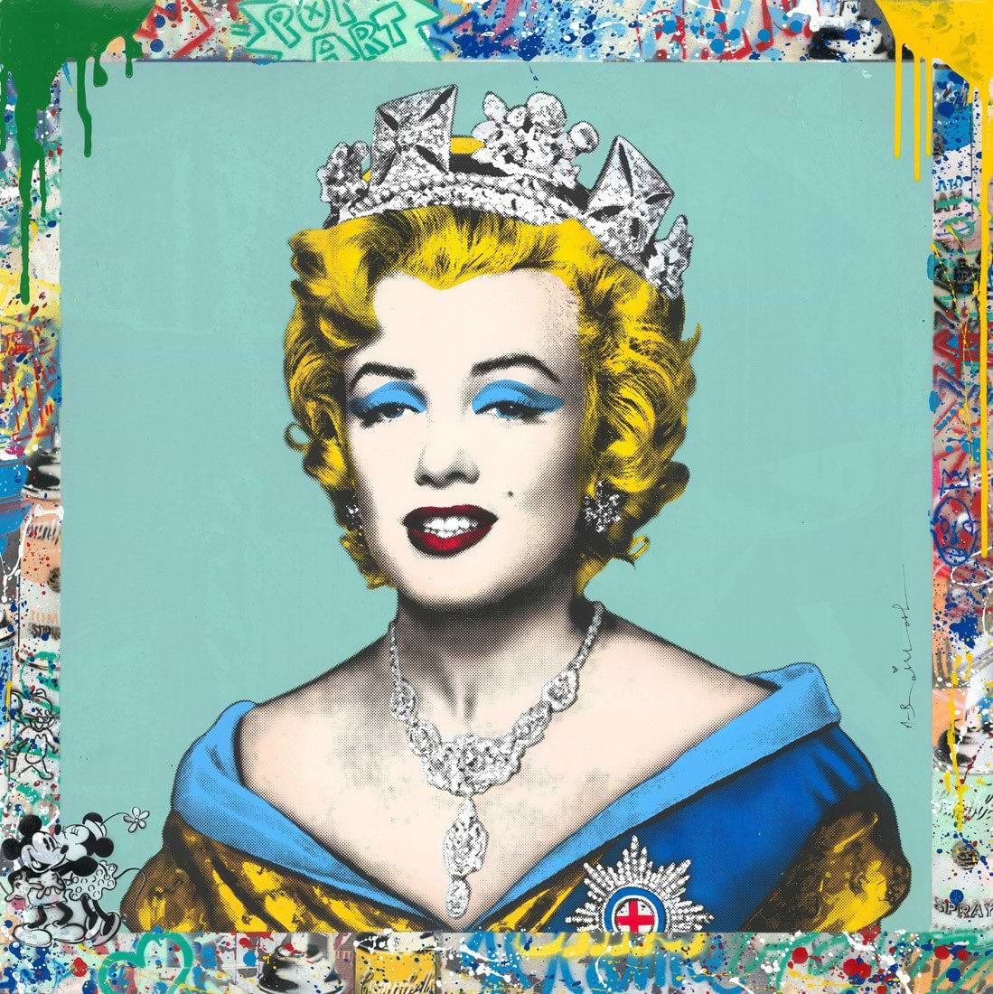 Queen Marilyn - Blue
