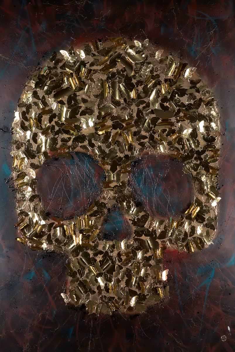 Butterfly Skull IV