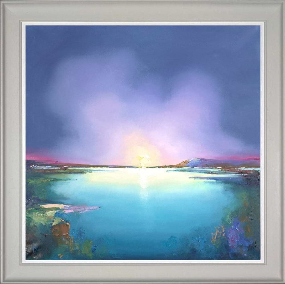 Moonset Magic (Framed)