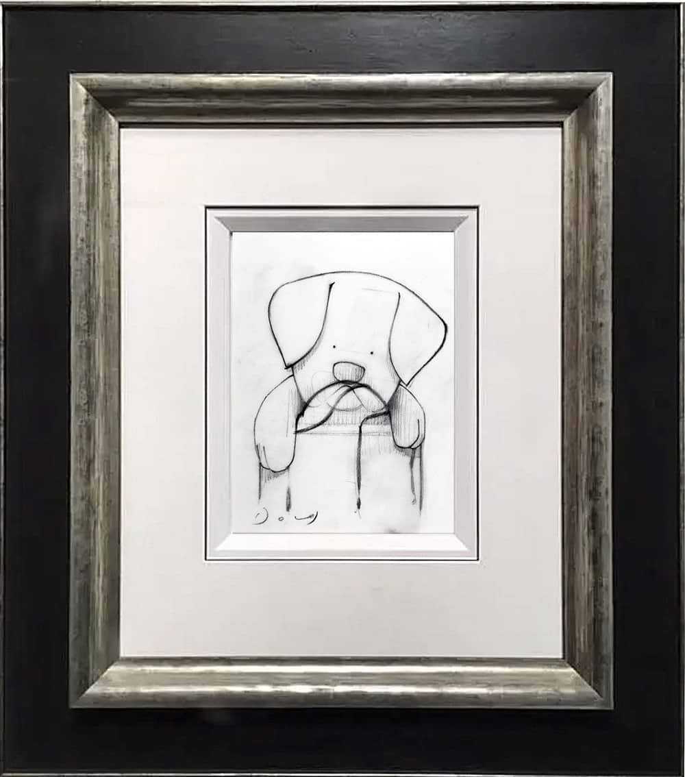 Sweet Talk IV (Sketch) (Framed)