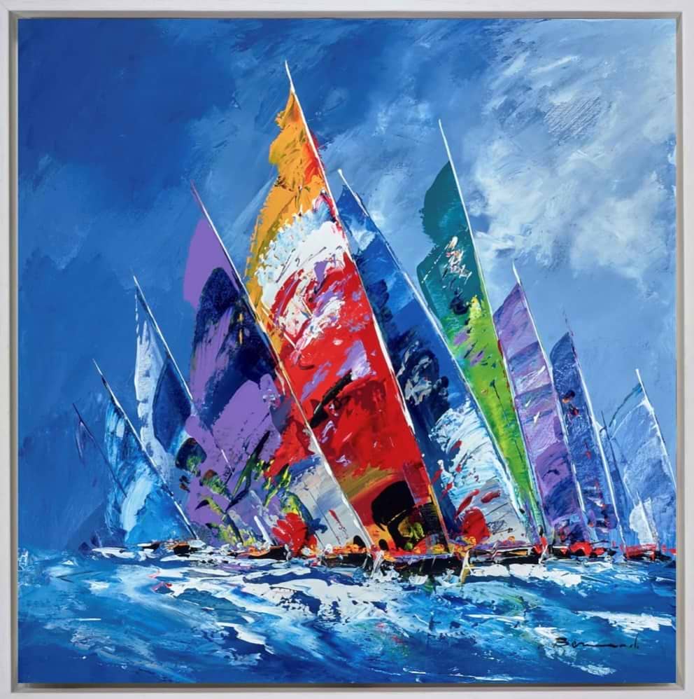 Sailing Far Away (Framed)