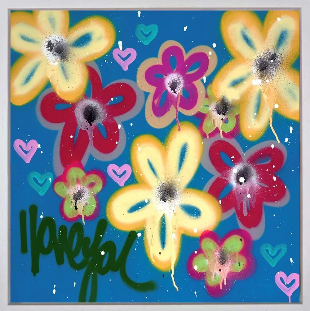 Sea of Flowers (Framed)