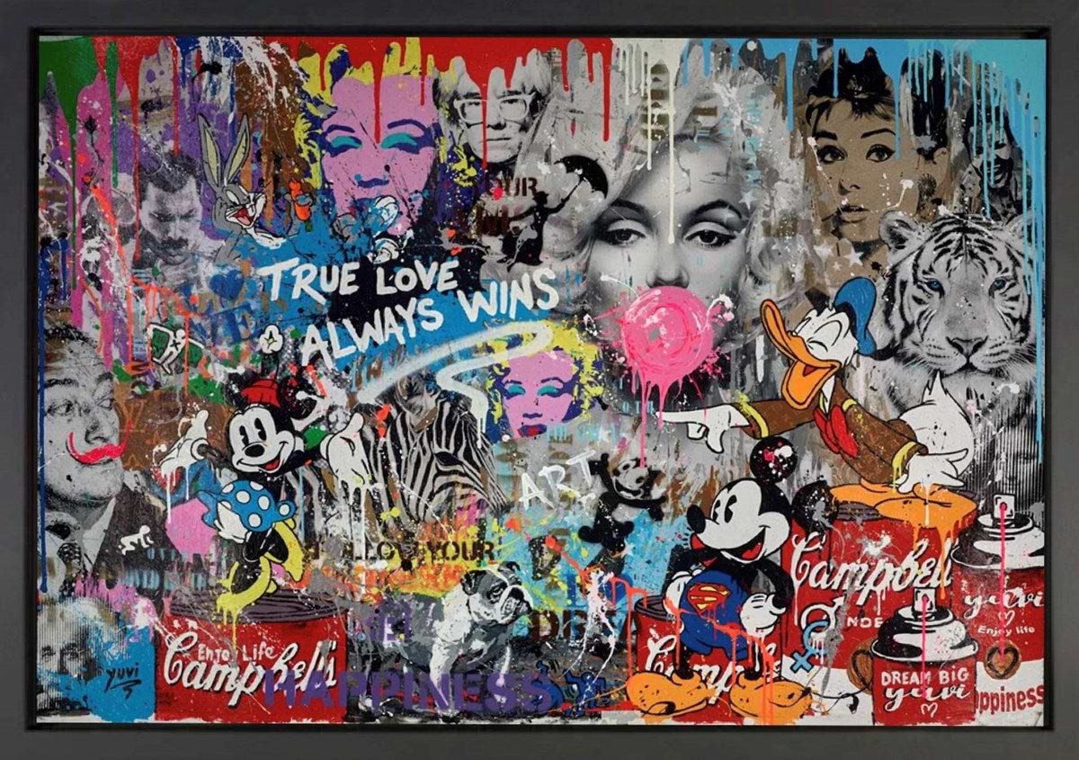 True Love Always Wins (Framed)