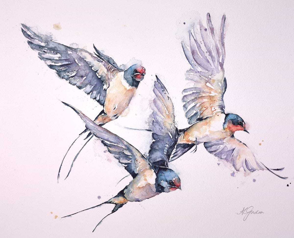 A Summer's Welcolme - Swallows