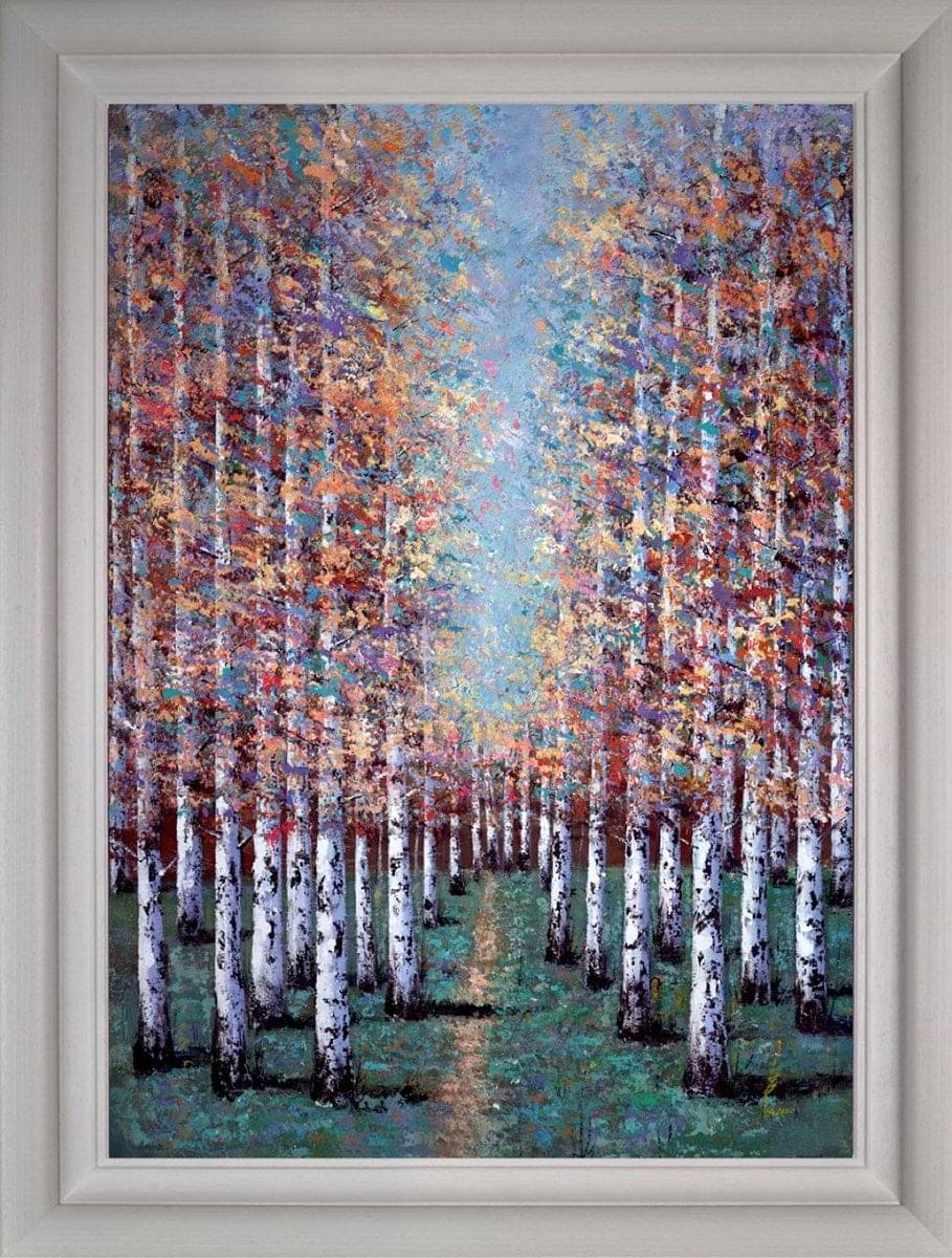 A Colourful Forest V (Framed)