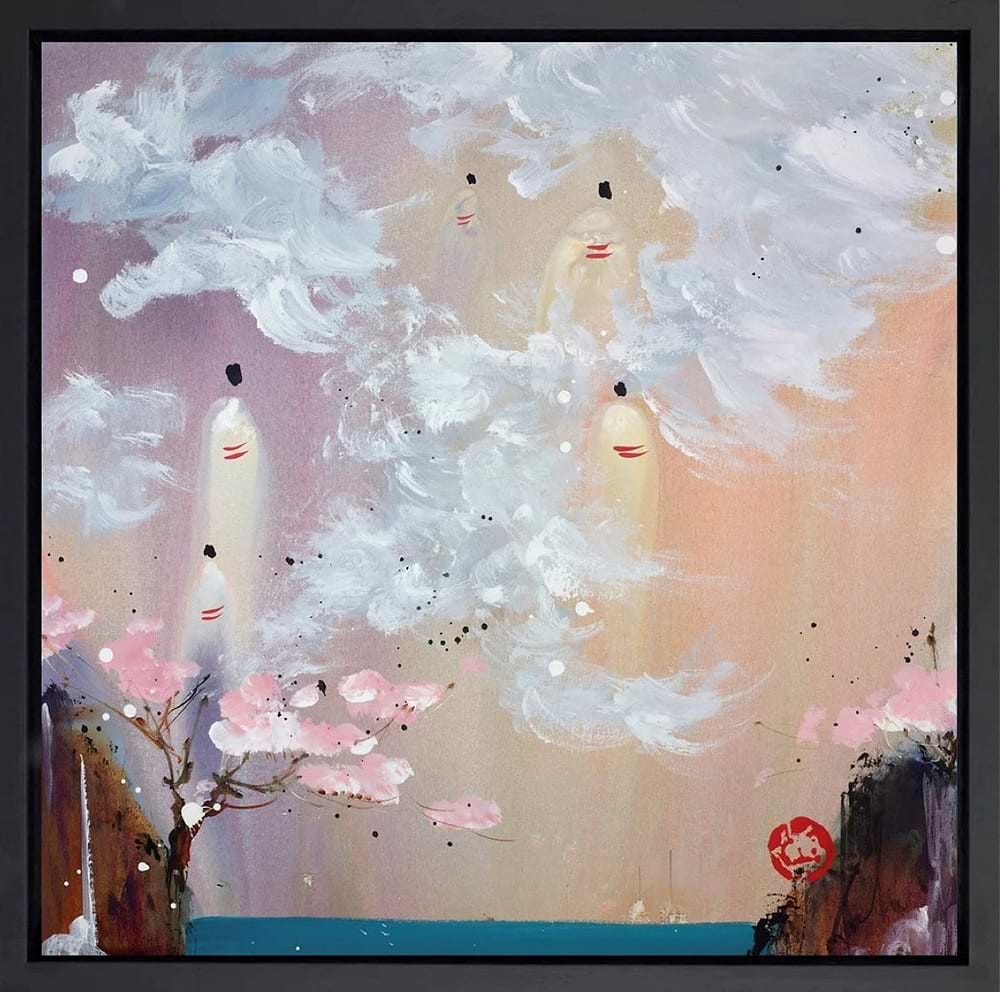Cloud Escape I (Framed)