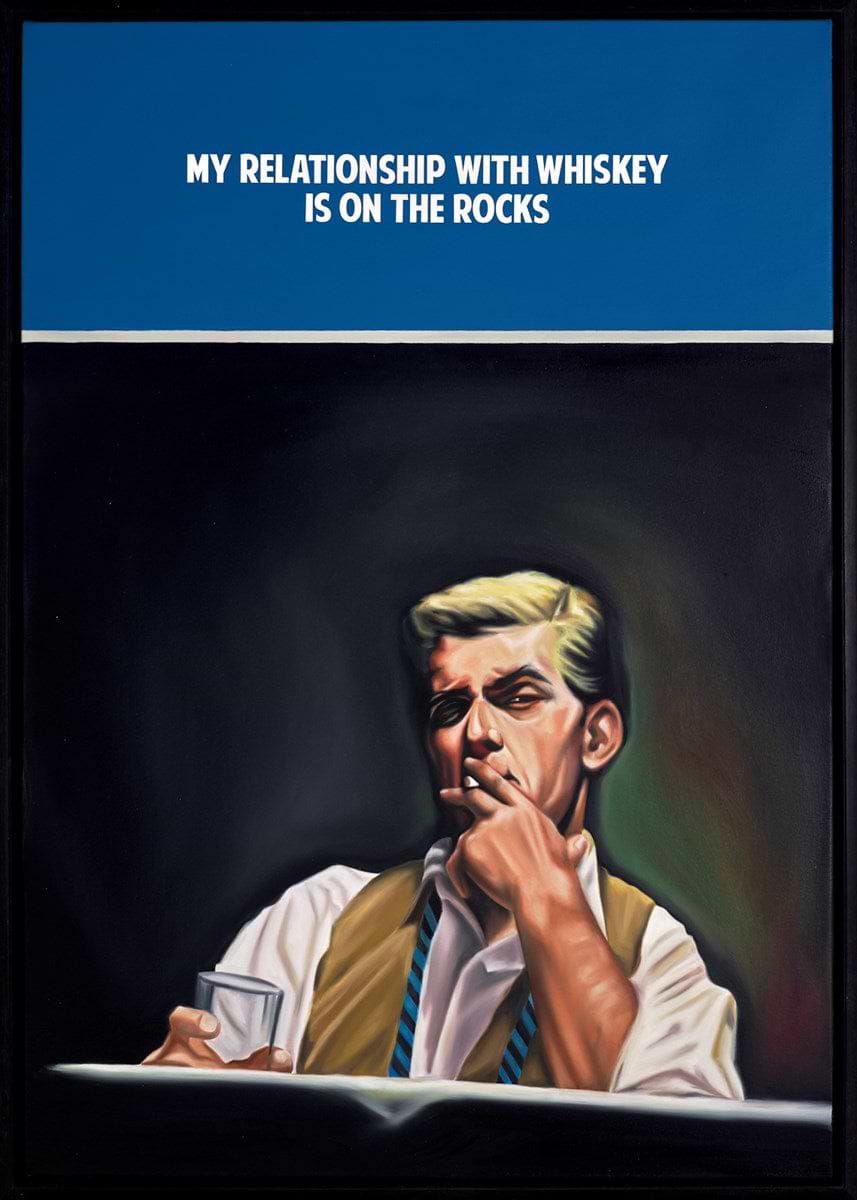 My Relationship with Whiskey (Blue)