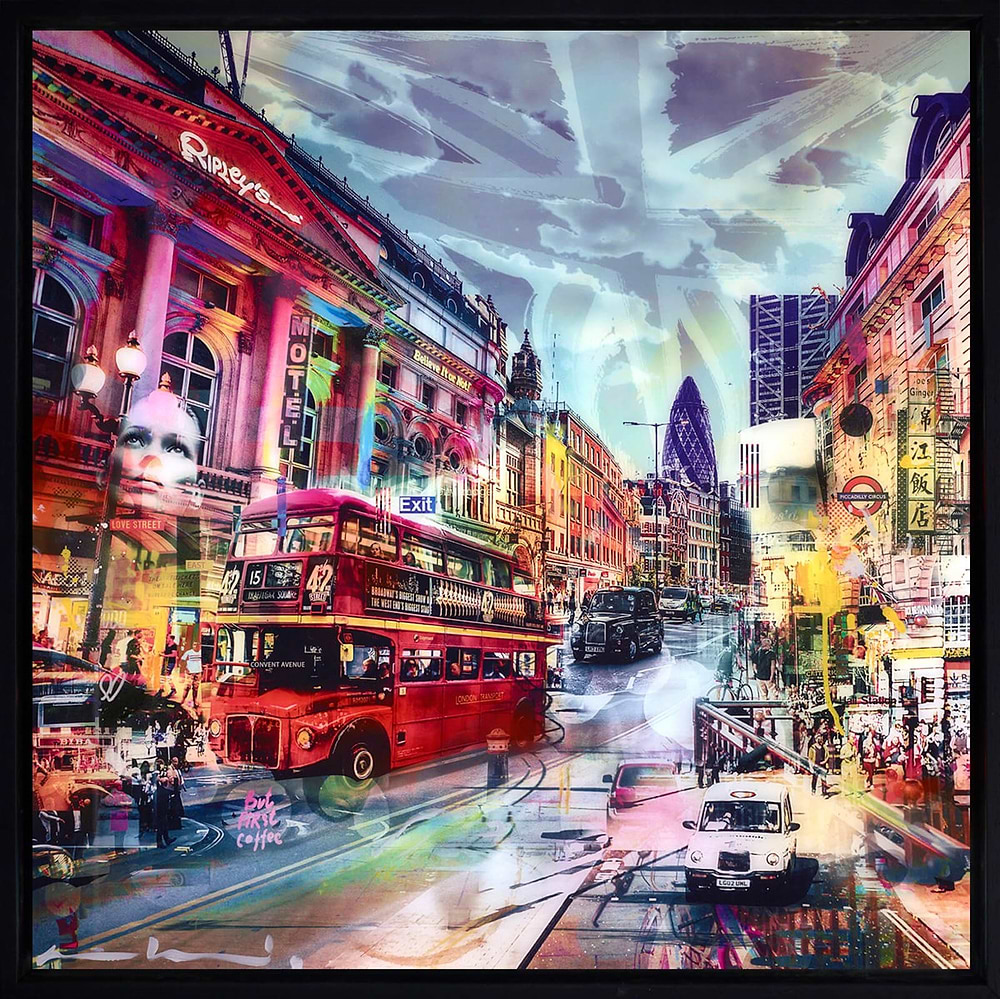 Hustle and Bustle (Framed)