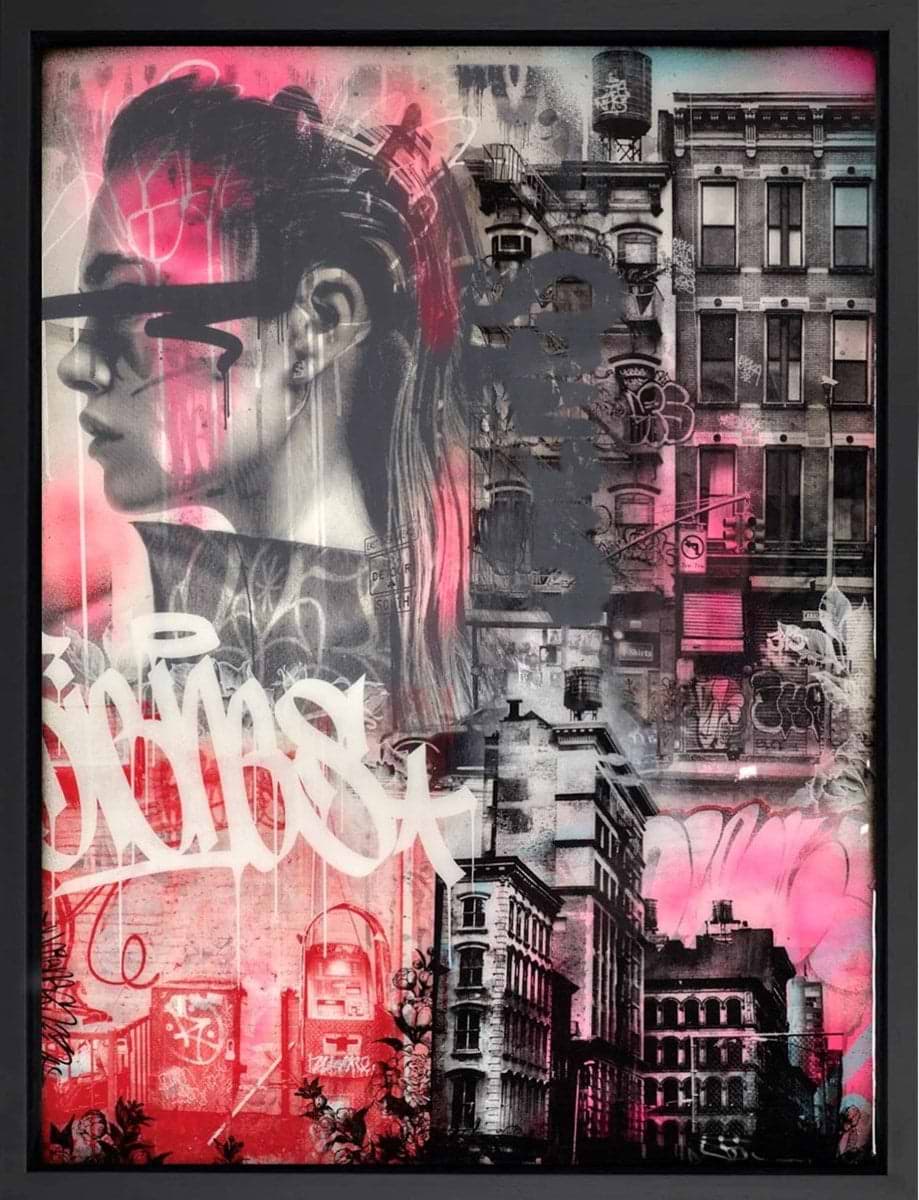 NY State of Mind: 212 Only (Framed)