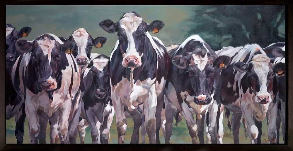Pretty Maids all in a Row (Framed)