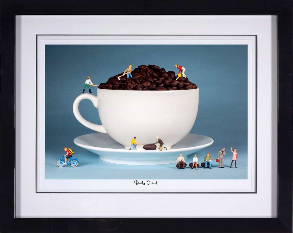 Daily Grind (Framed)