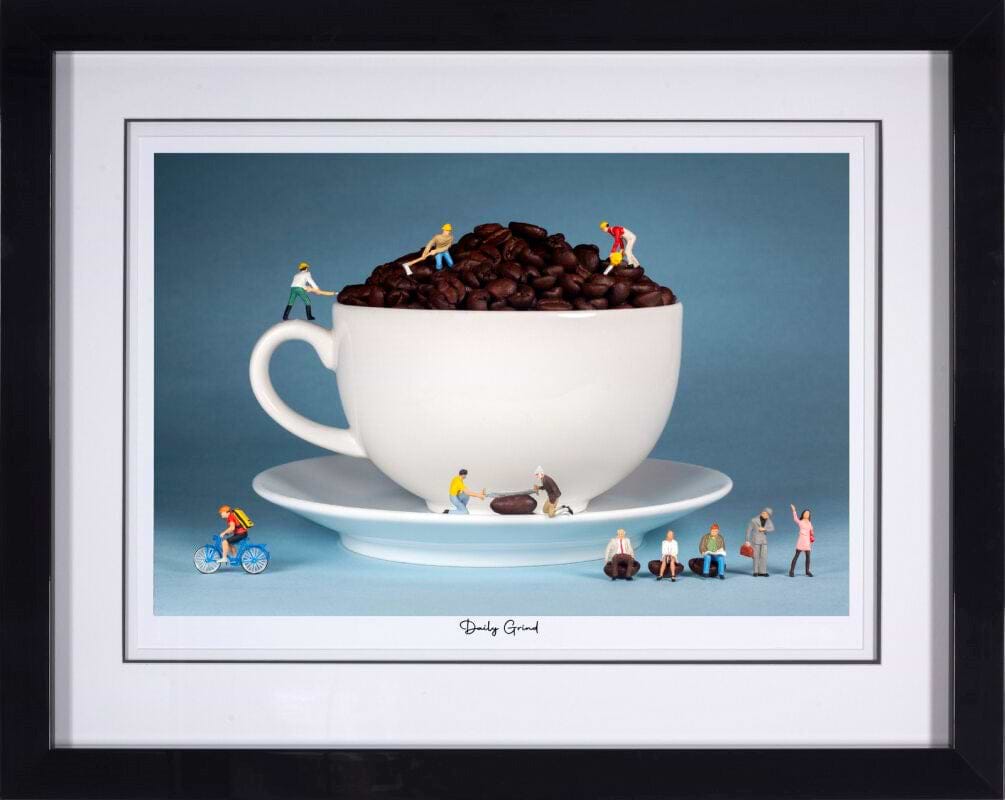 Daily Grind (Framed)