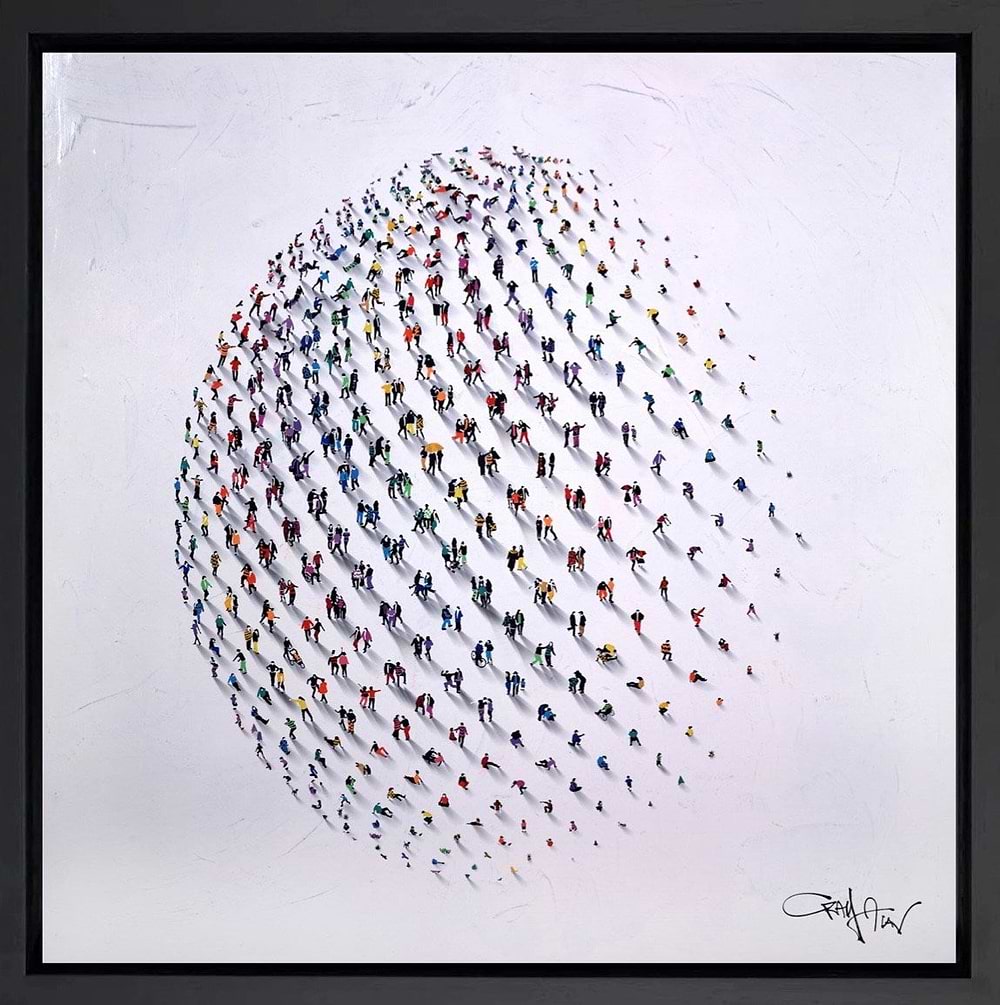 Shift in the Spectrum (Framed)