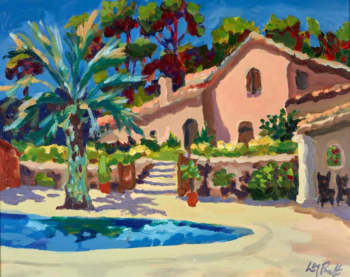 Villa and Palm