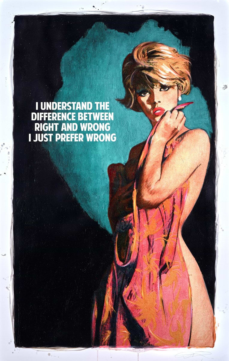 Right and Wrong (Turquoise)