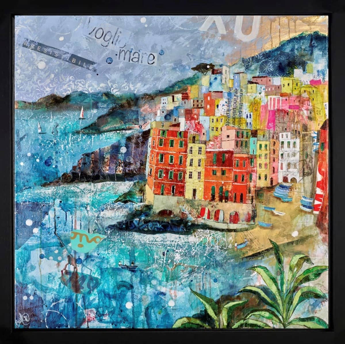 Cinque Terre, Italy (Framed)