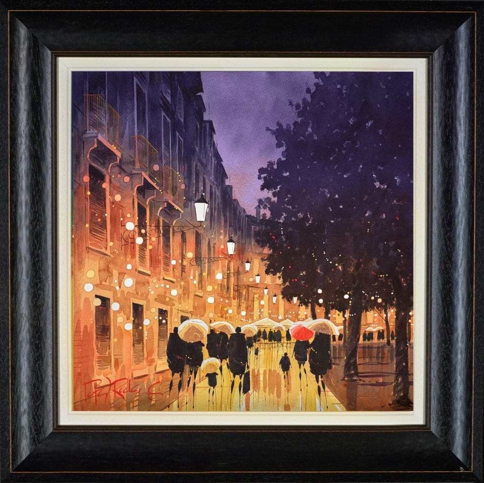 Quiet Corner, Venice (Framed)