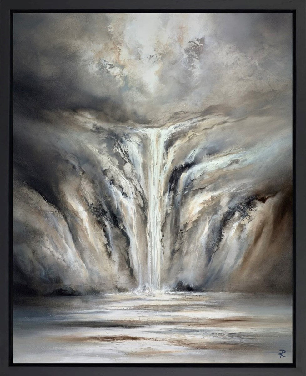 Misty Falls (Framed)