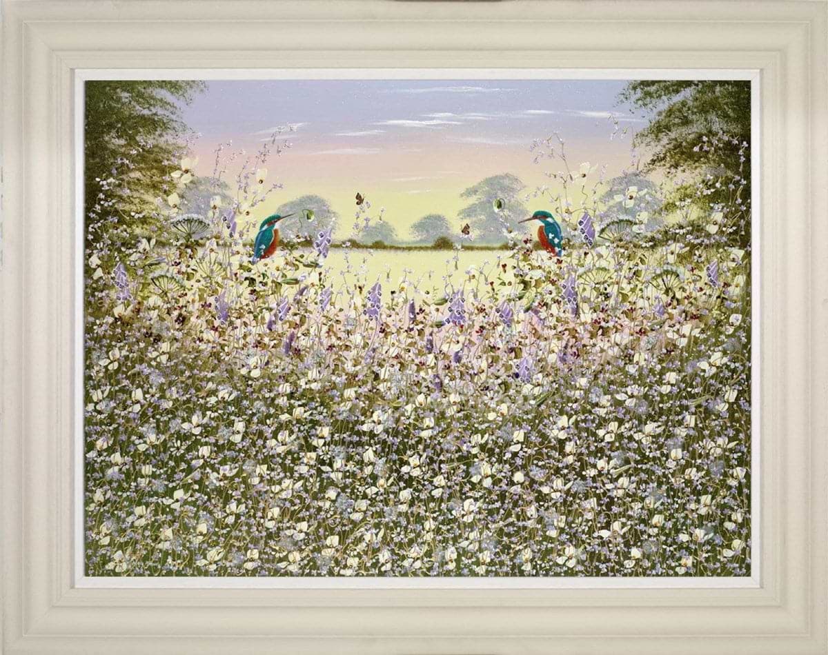 Kingfishers' Meadow (Framed)