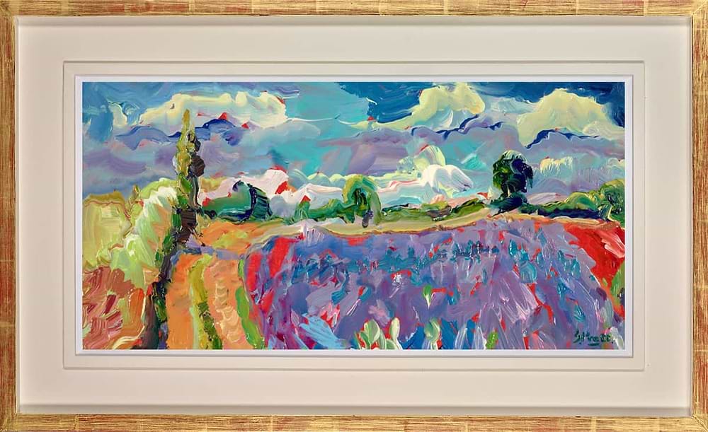 Echium Flowers (Framed)