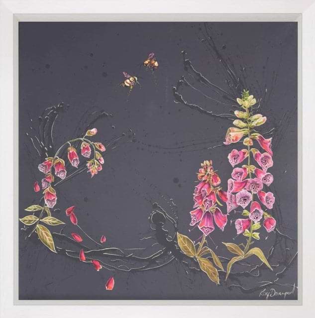 Foxglove Spell (Framed)