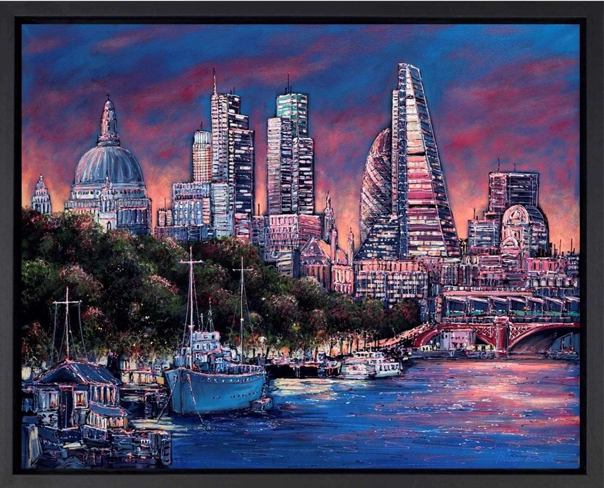 London Glow (Framed)