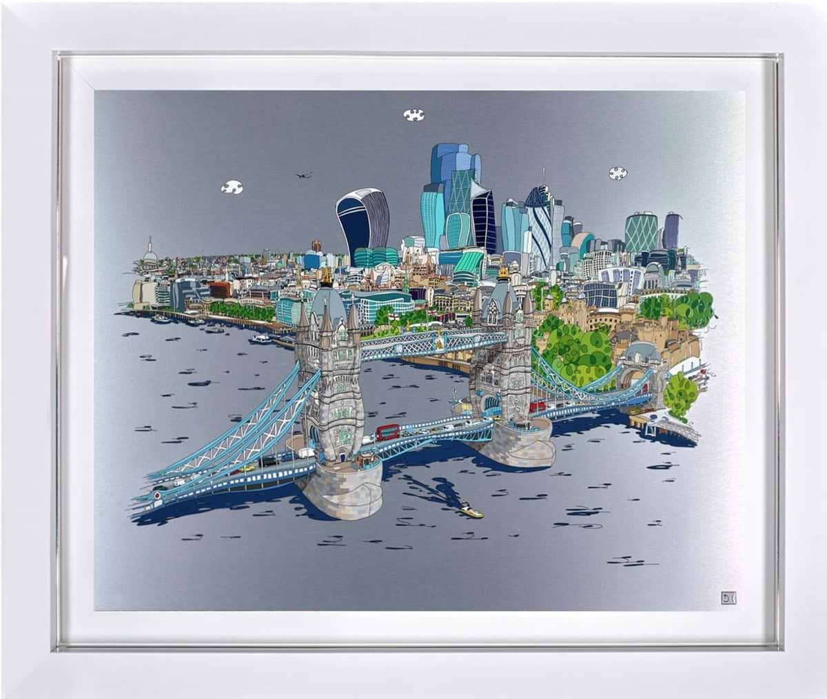 A View Of London II | Dylan Izaak – Clarendon Fine Art