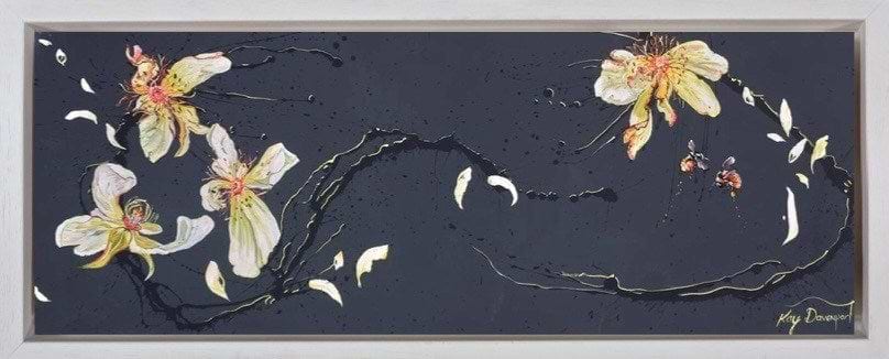 Petals and Bees (Framed)