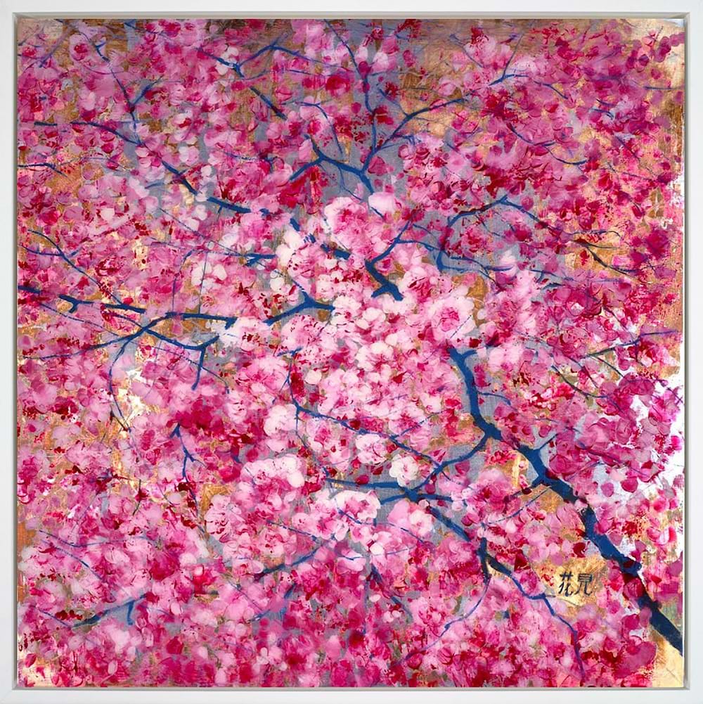 Pink Shadows (Framed)