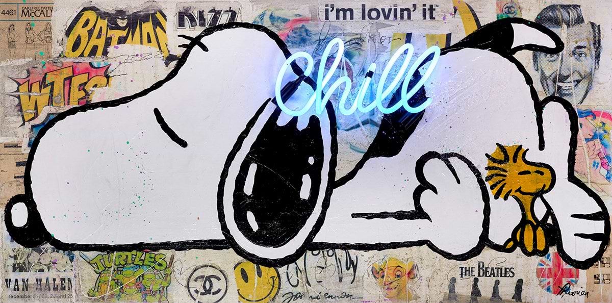 Chill Out Snoopy | Rock Therrien – Clarendon Fine Art