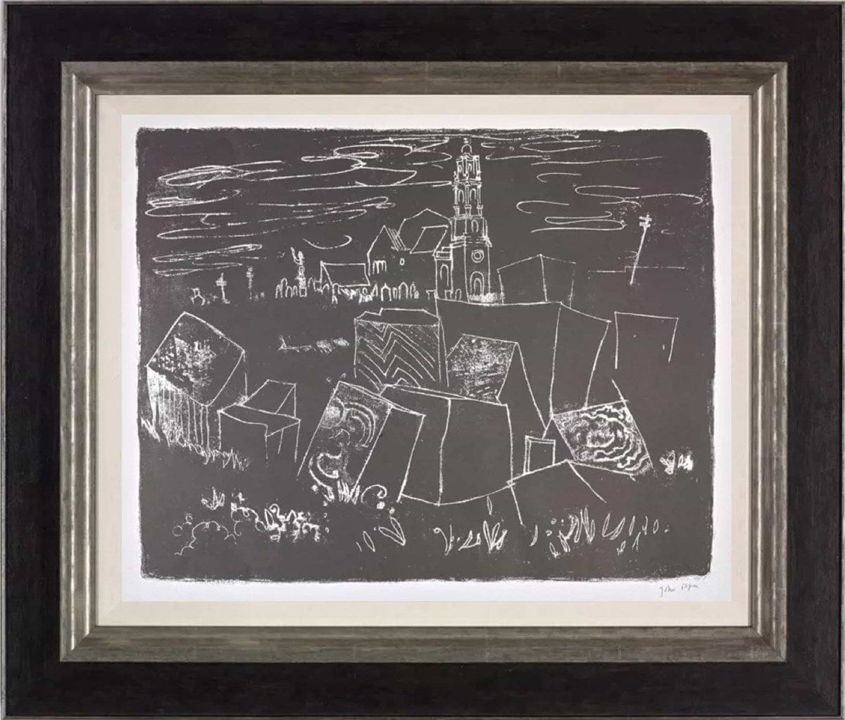 Easton, Portland, Dorset: St George Reforne, an 18th Century Church Among the Quarries, 1964 (Framed)