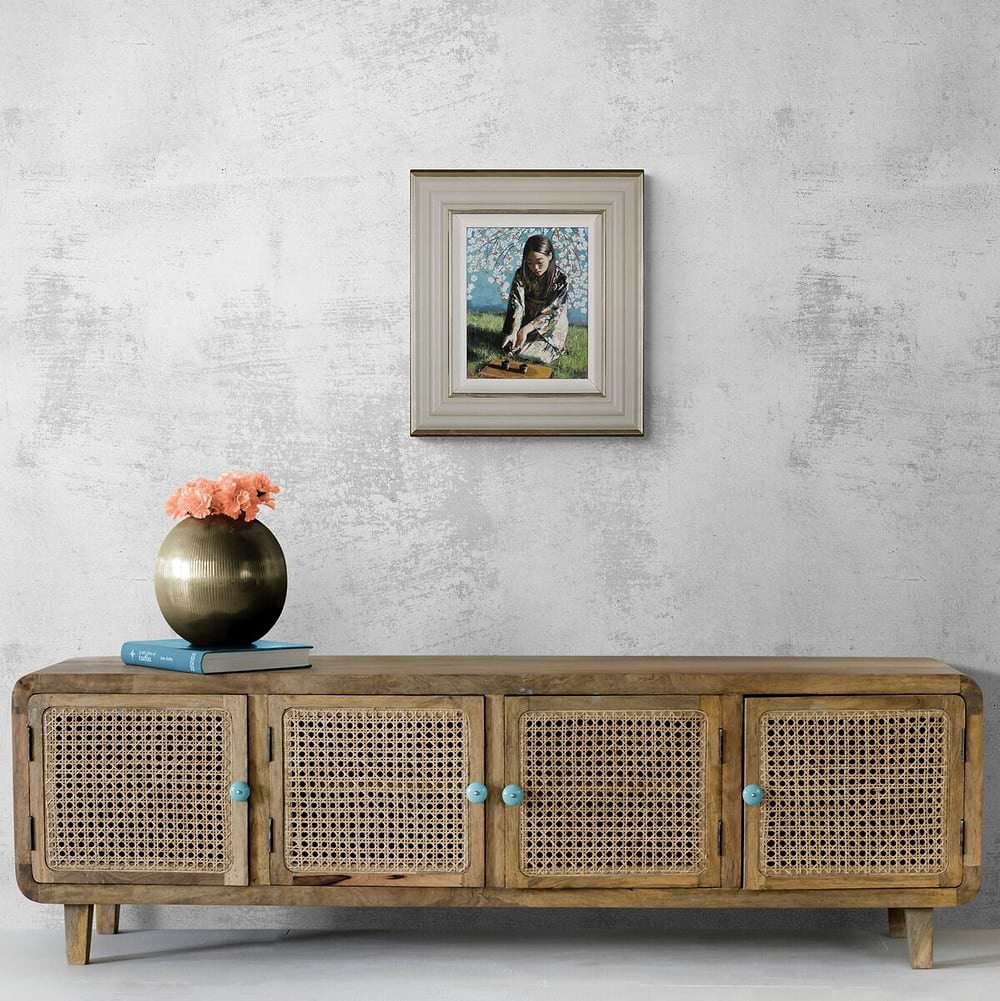 Geisha With White Flowers I (Roomset)
