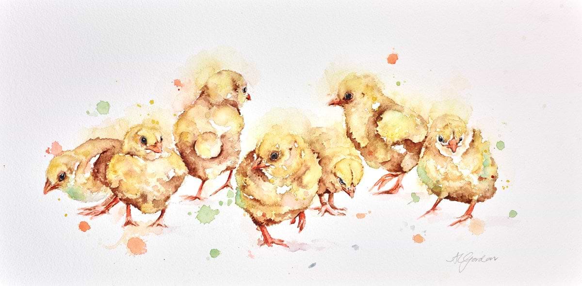 A Peep Of Chicks