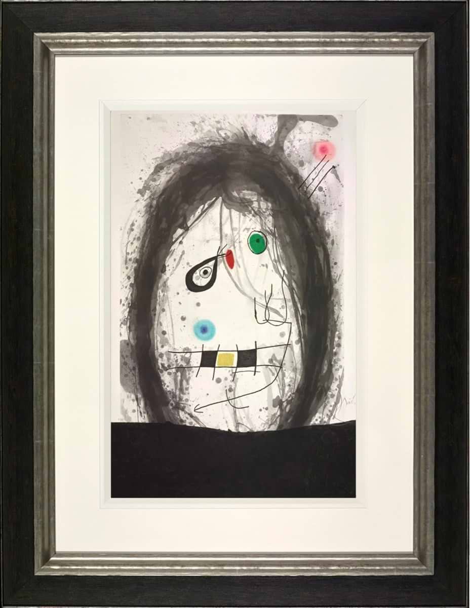 L'Exile Noir, 1969 (Framed)