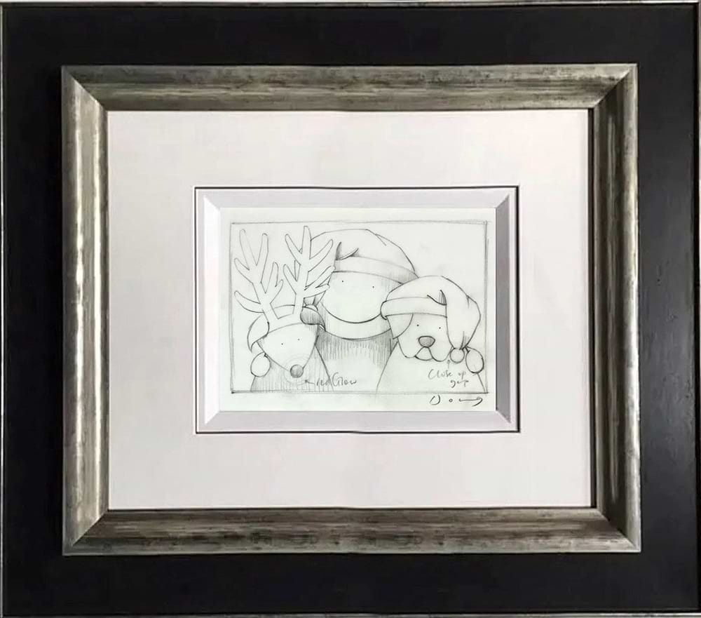 Ho, Ho, Ho (Study III) (Framed)