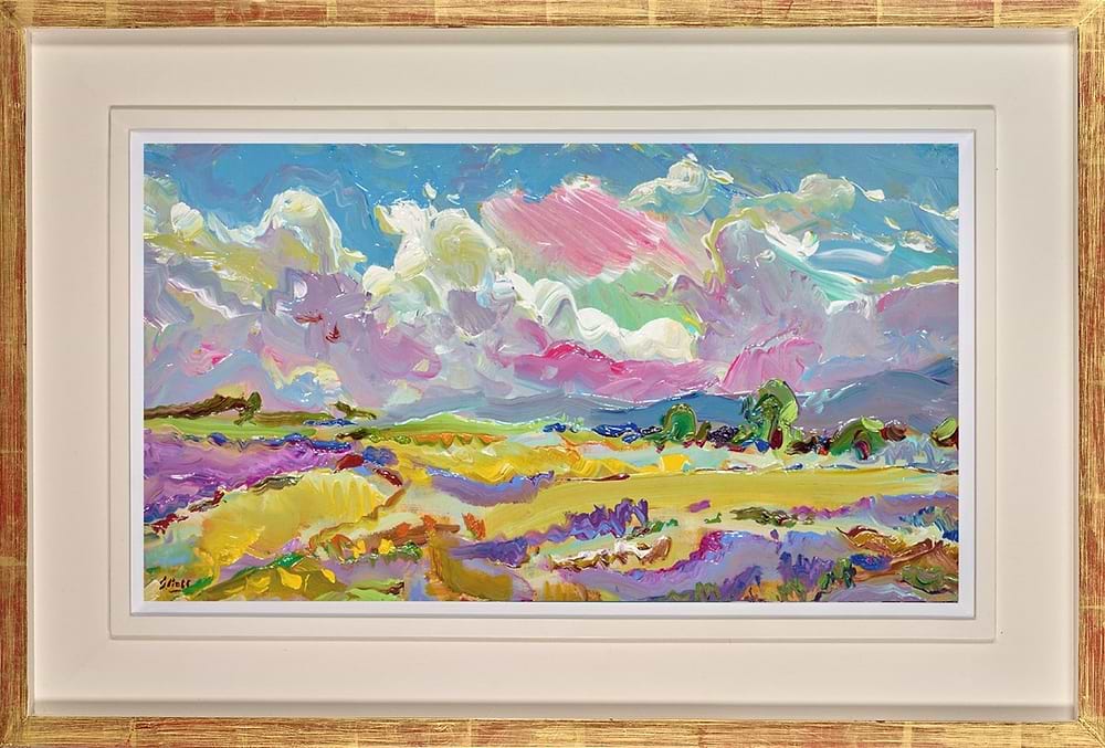 Lavender, Close by Aurel (Framed)