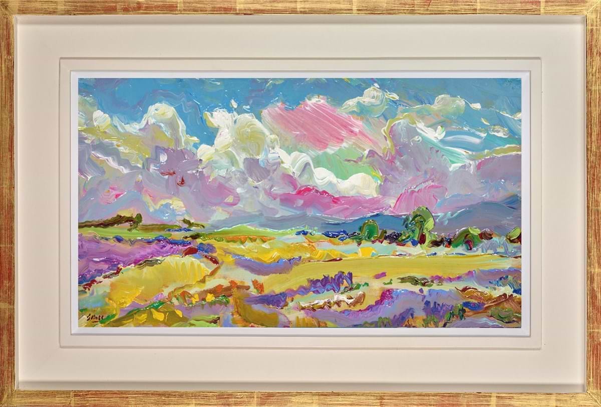 Lavender, Close by Aurel (Framed)