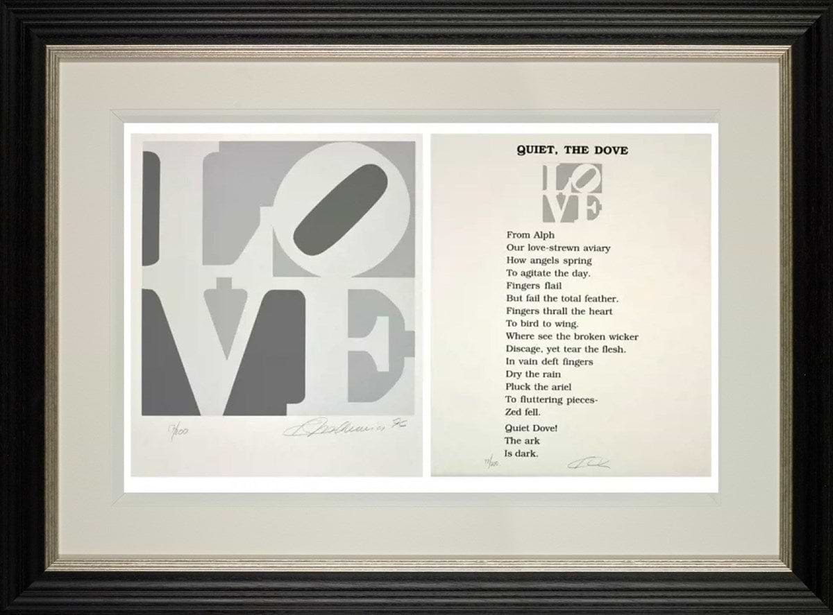 The Book Of Love, Plate 12, 1996 | Robert Indiana – Clarendon Fine Art