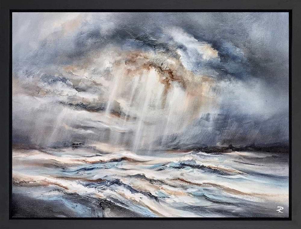 Midnight Cove (Framed)